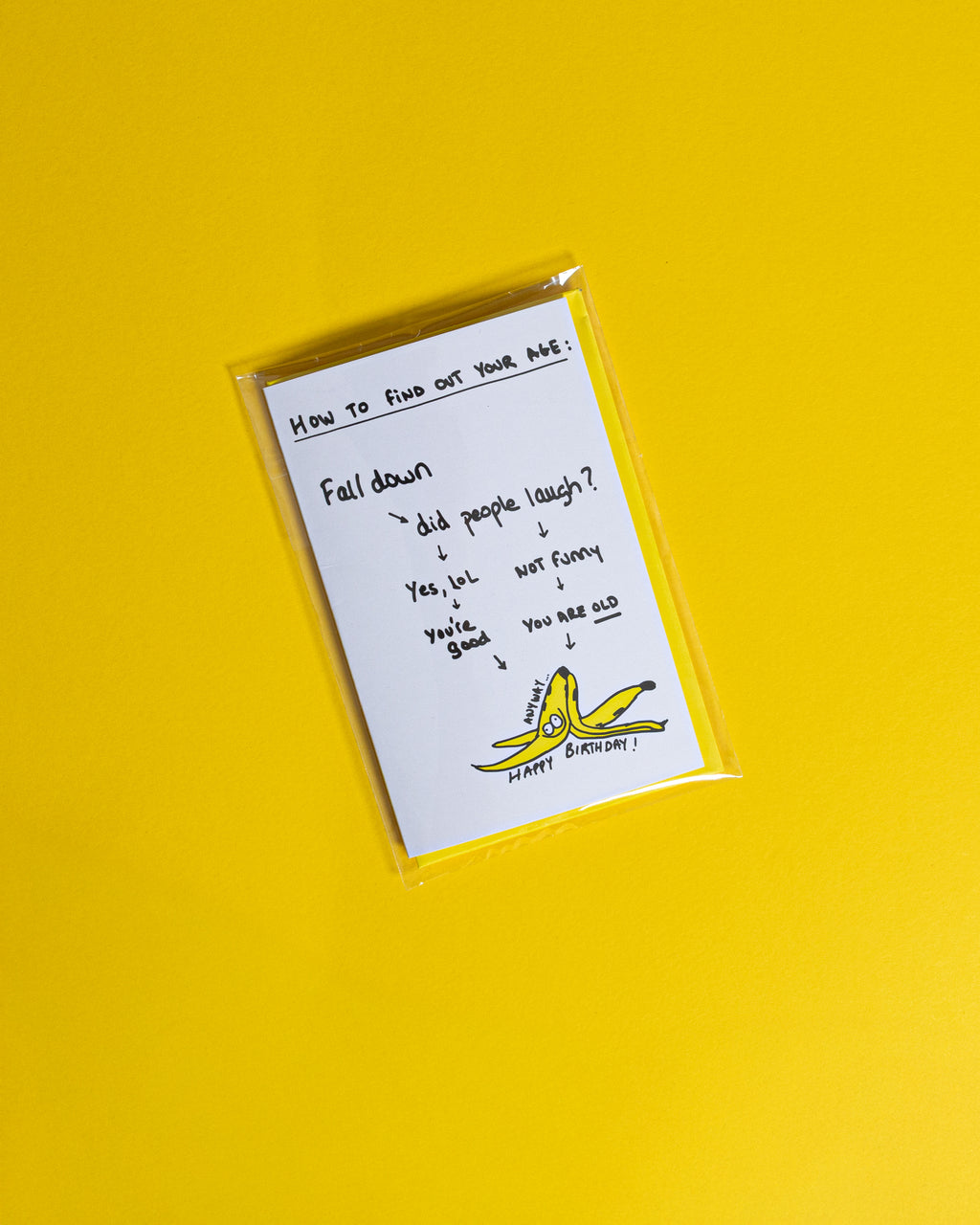 'Banana' Bday Card