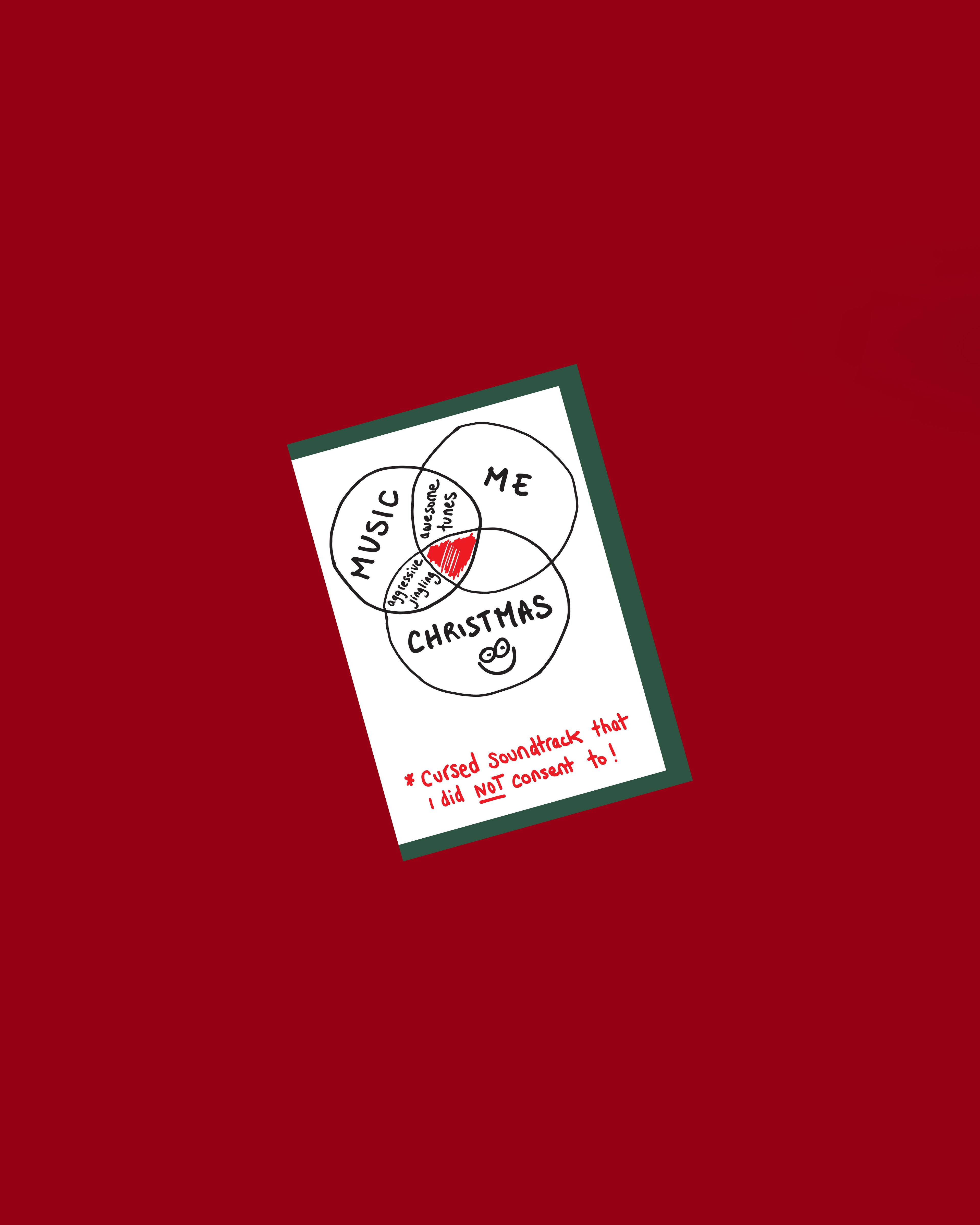 'Christmas Music' Card