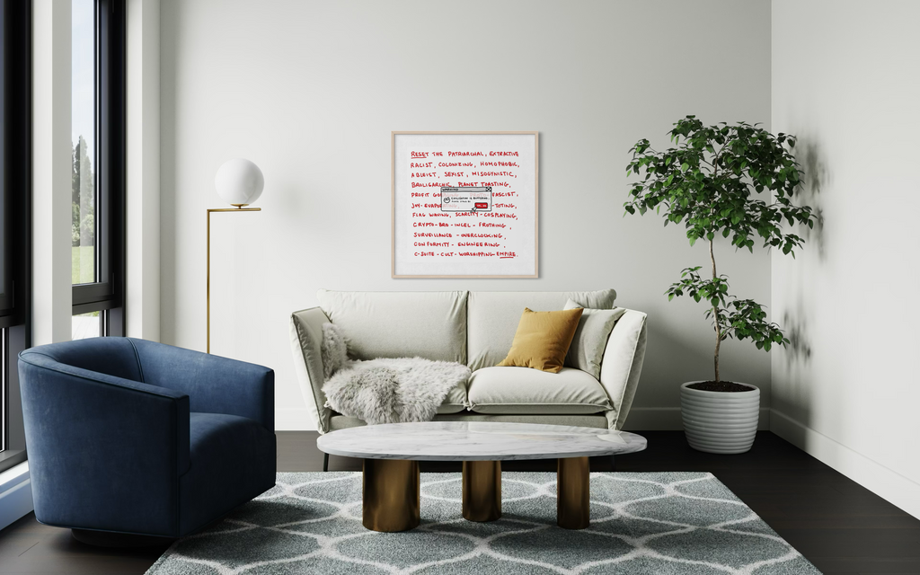 Civilization is Buffering Poster