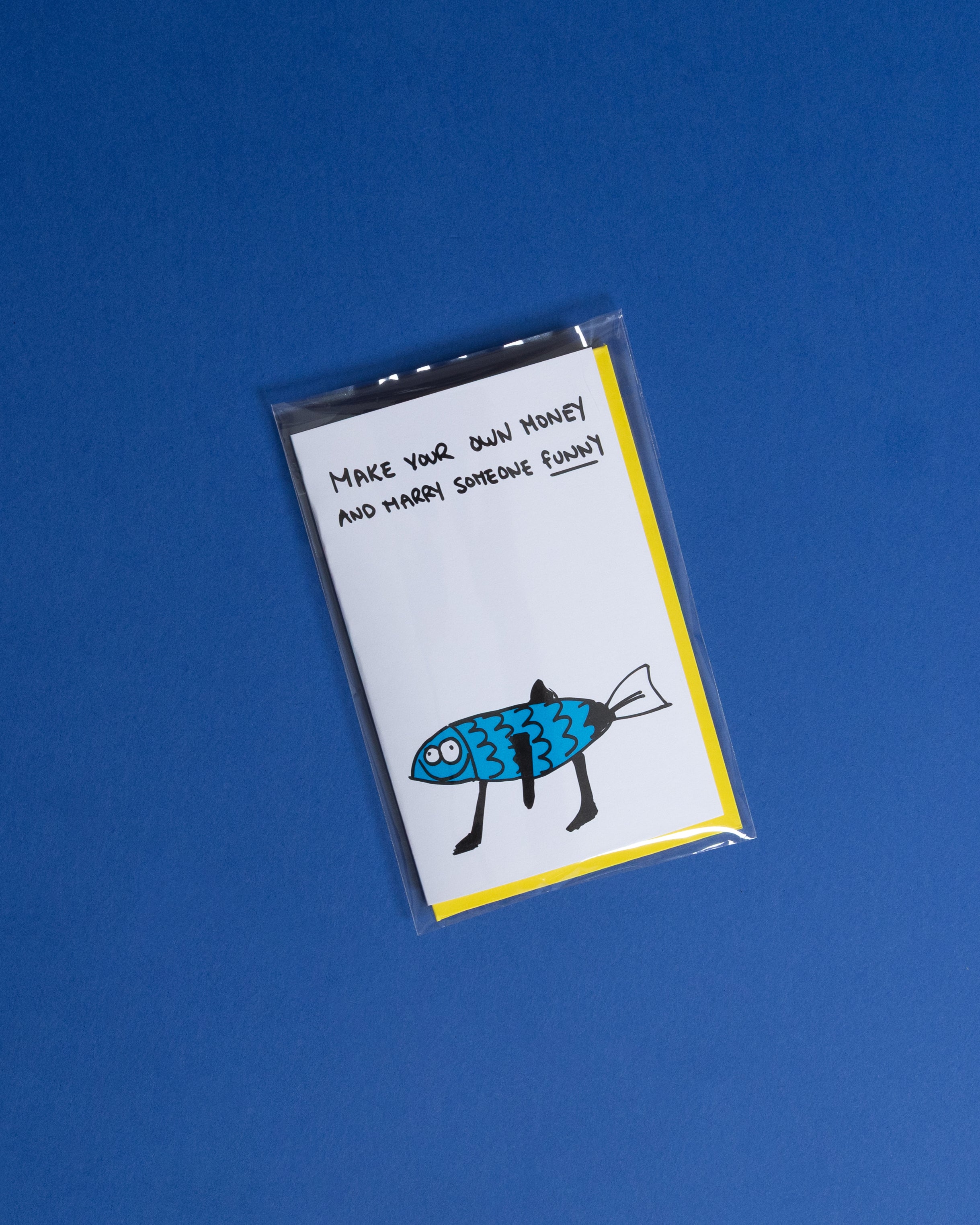 'Marry Someone Funny' Card