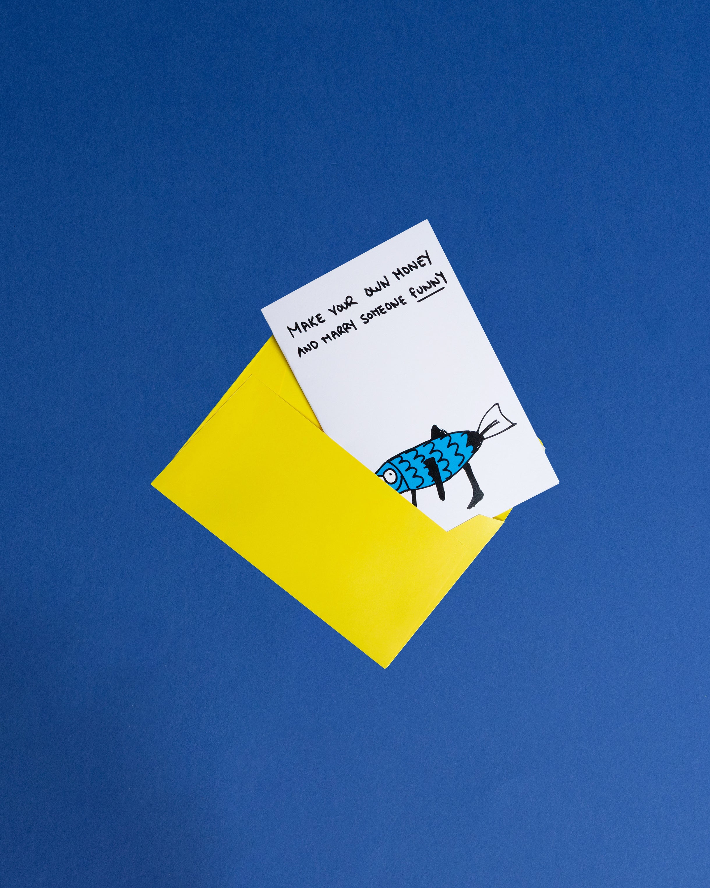 'Marry Someone Funny' Card