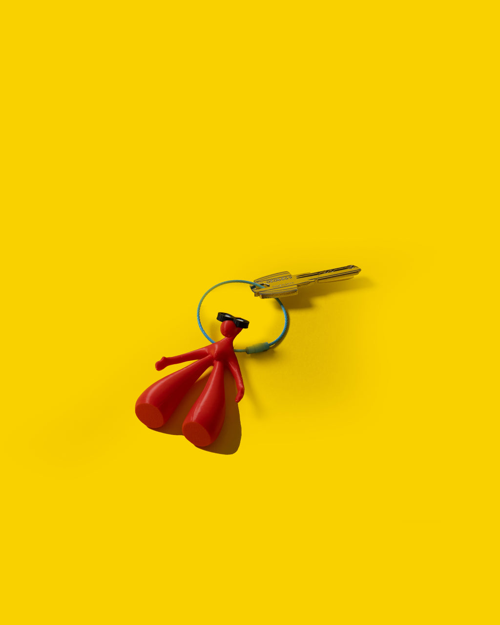 'Maybe it's supposed to find you' Ponzy Keychain