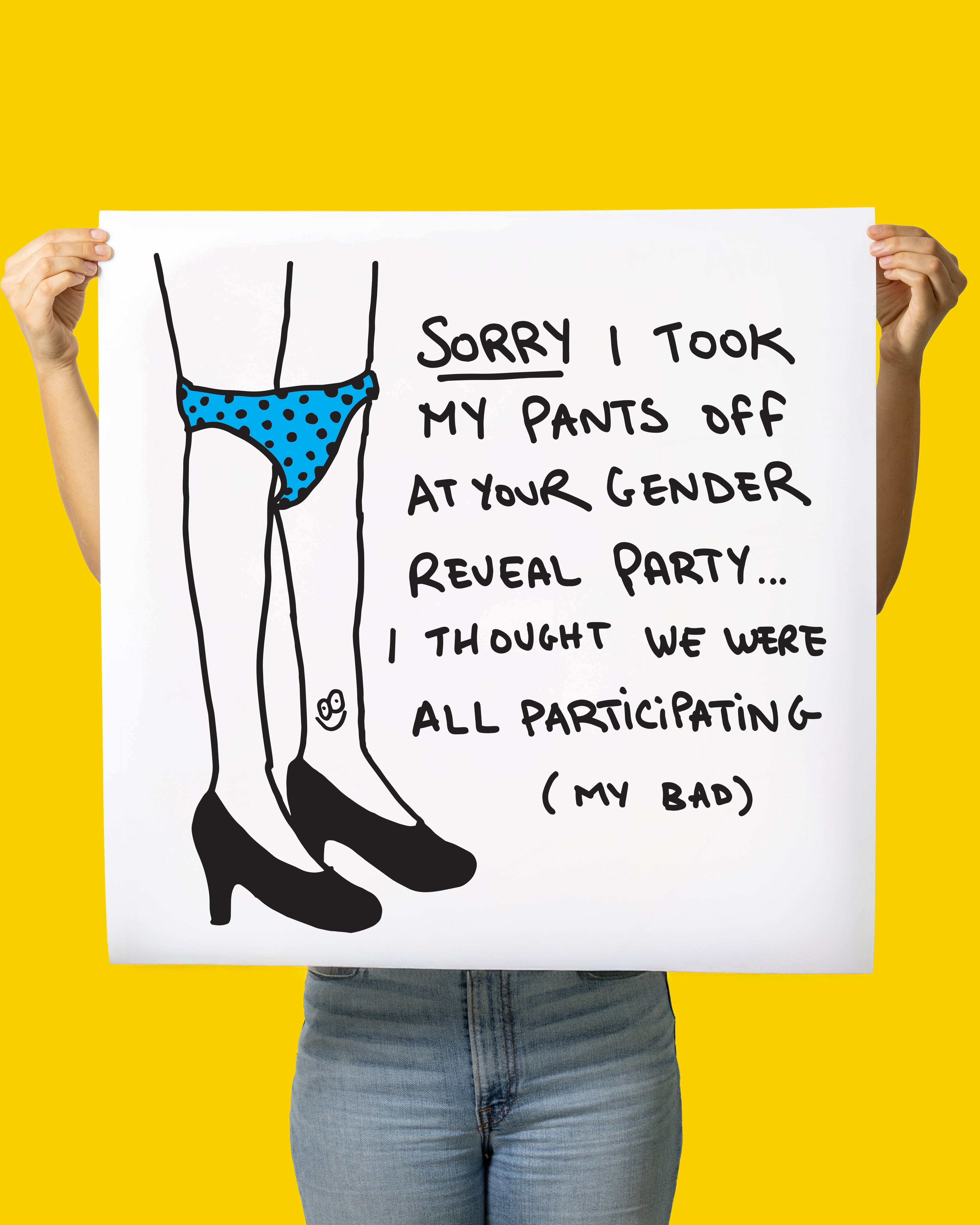 Gender Reveal Poster