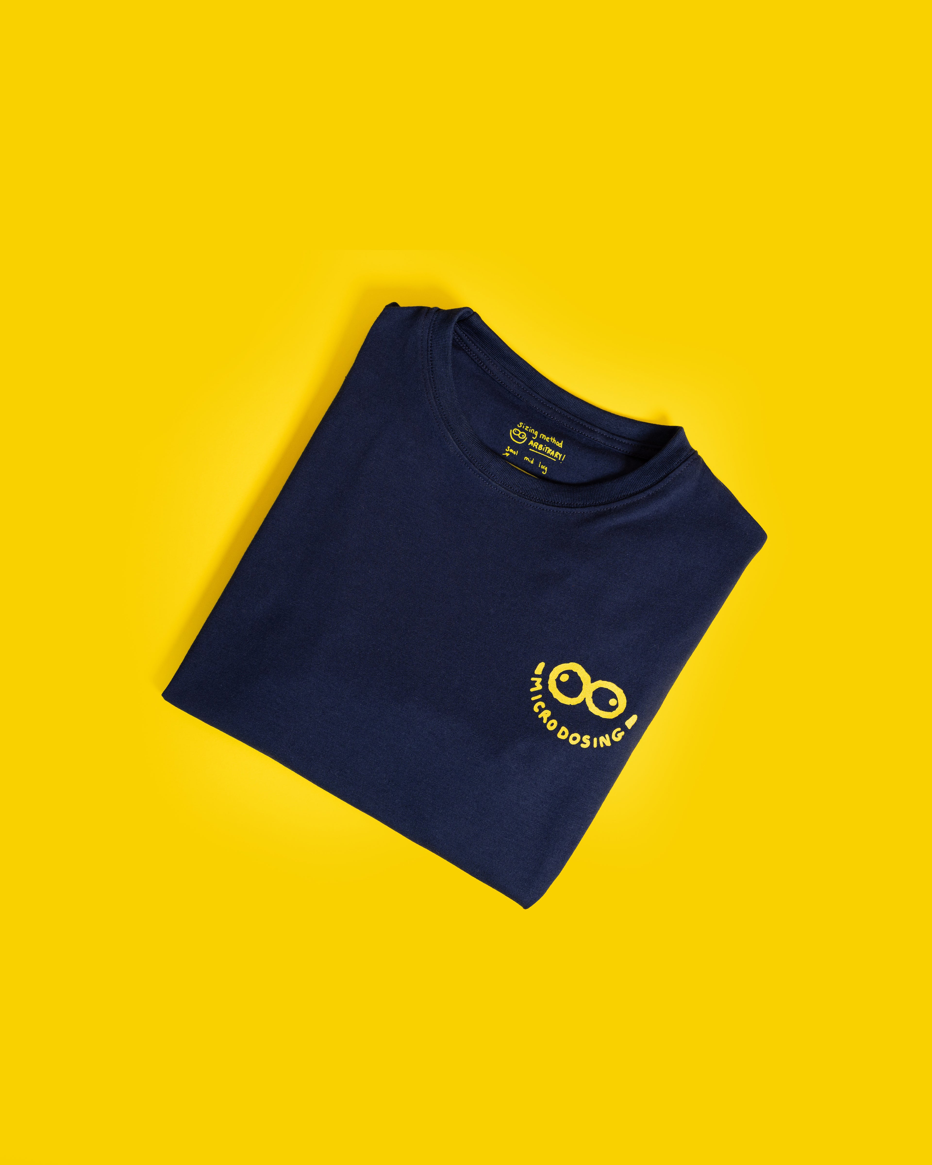 Microdosing Navy Tee