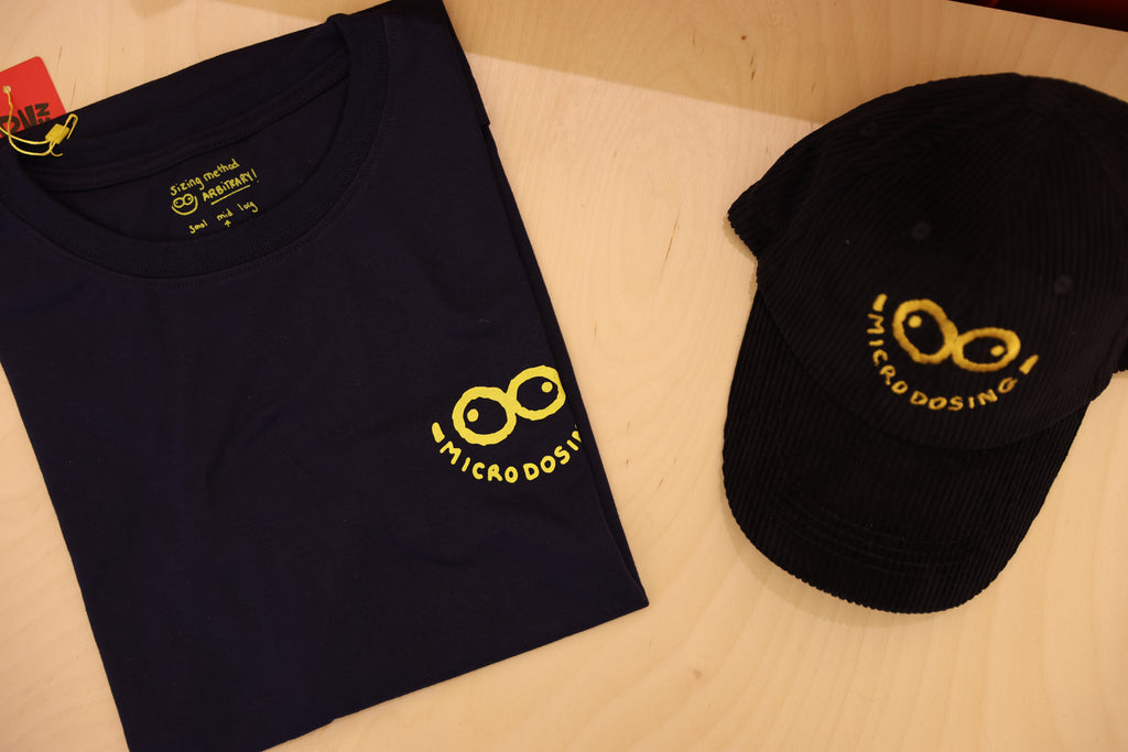 Microdosing Navy Tee