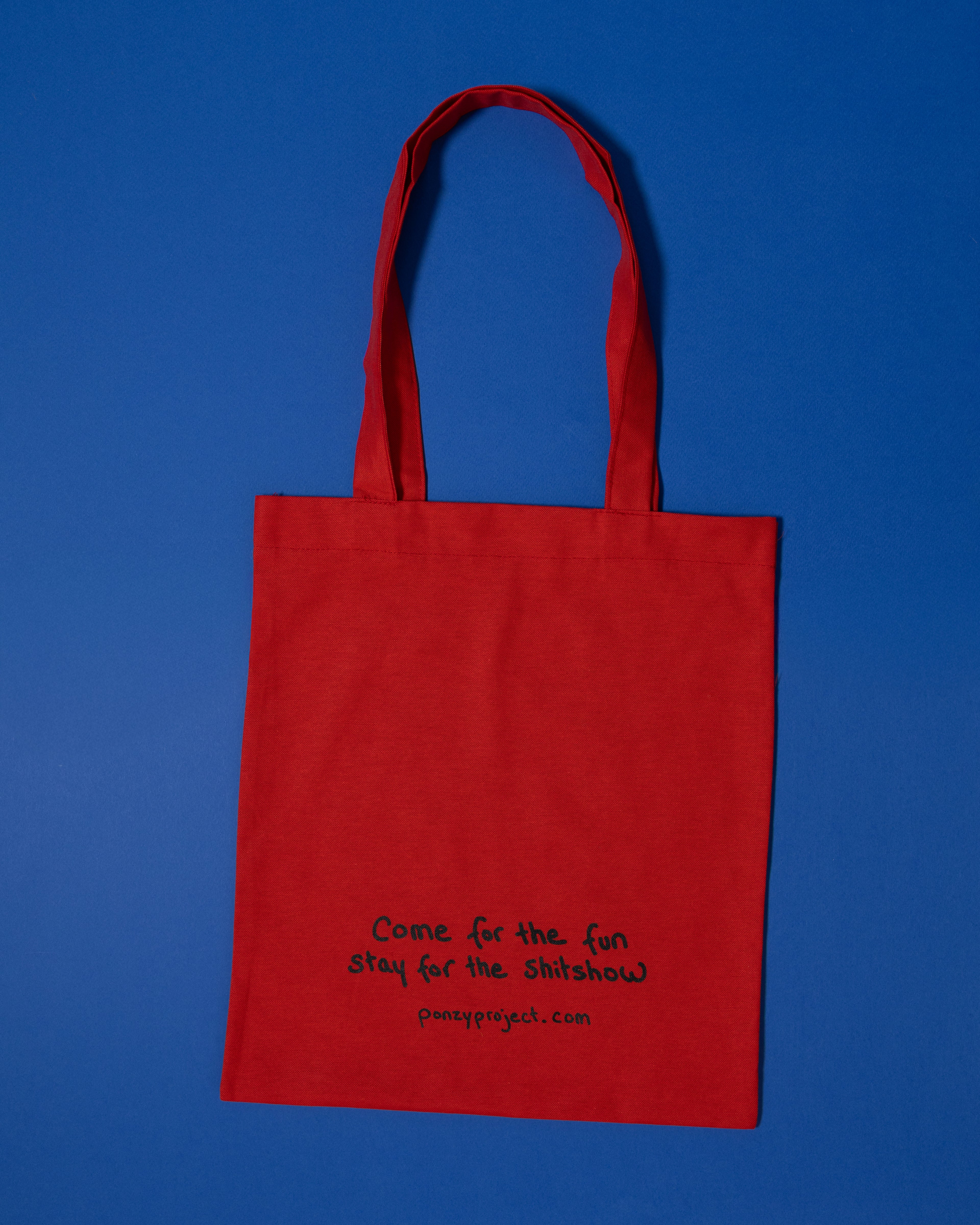 Ponzy tote - Red