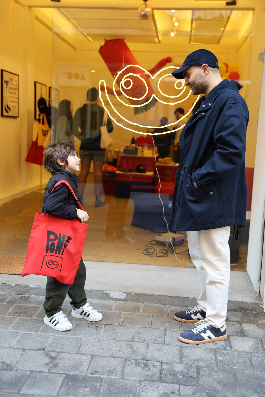 Ponzy tote - Red