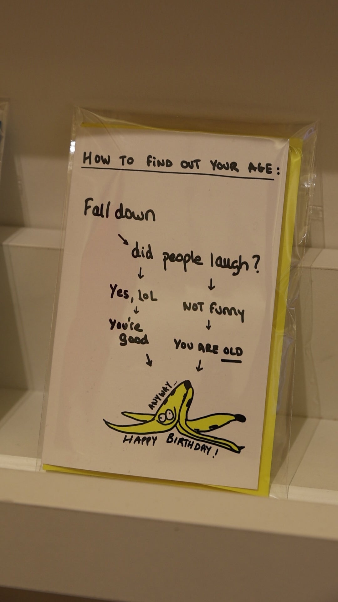 'Banana' Bday Card